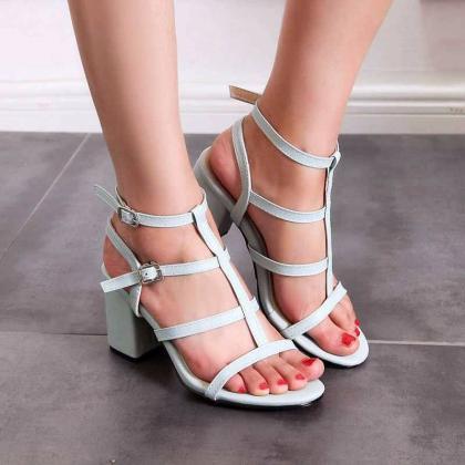 light blue dress sandals