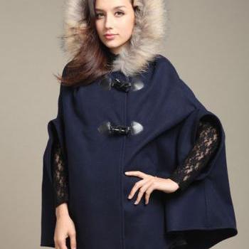 Faux Fur Design Fashion Coat on Luulla