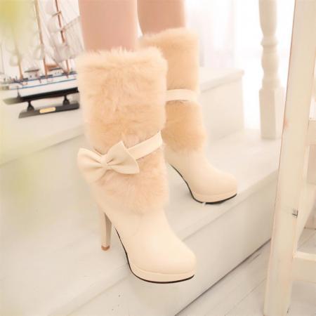 pastel knee high boots